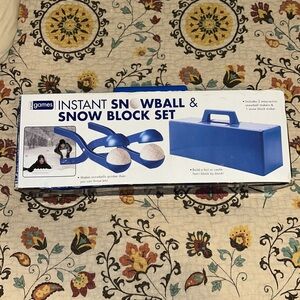 Home Games: Instant Snowball & Snow Block Set